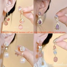 Unique design of non - pierced ear clip,sweet earrings  earring studs earring set