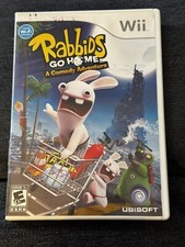 Rabbids Go Home (Nintendo Wii, 2009, TESTED, WORKING)