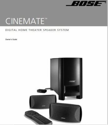 Bose CineMate Series II ホームシアターシステム 取説完備 s-l400.jpg