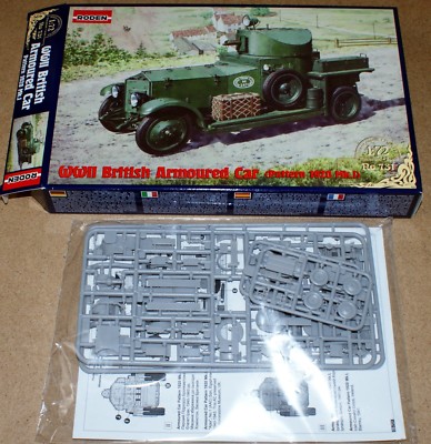 British Armoured Car (Pattern 1920 Mk.I) in 1/72 Roden