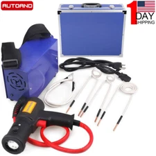 1500W Magnetic Induction Heater Kit Automotive Flameless Bolt Heat with 4 Coils