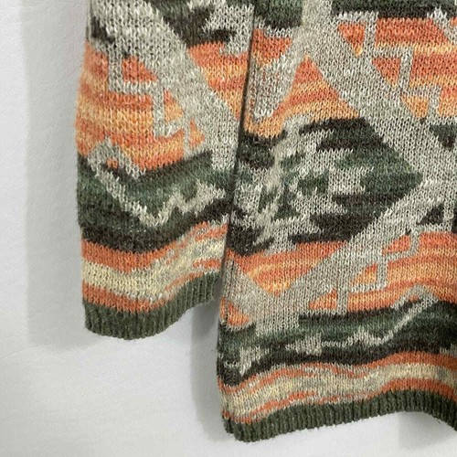 Denim & Supply Ralph Lauren M Sweater 100% Cotton Southwest Tribal Aztec Boho - Picture 3 of 6
