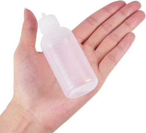 50cc Needle Glue Squeeze Bottle, Precision Tip Applicator, 10 Pack - 第 2/10 張圖片