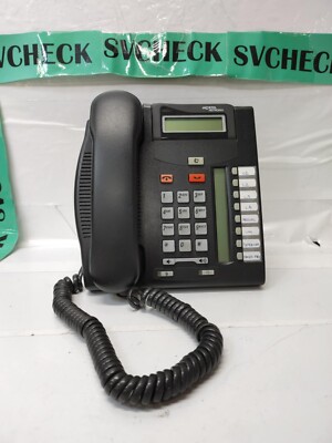 Nortel networks T7208 Charcoal 8 Button Display Speaker Telephone NT8B26AABL
