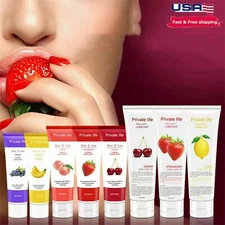 30/60/100ml Fruit Flavor Oral Sex Edible Water Based Lubricant Personal Lube New