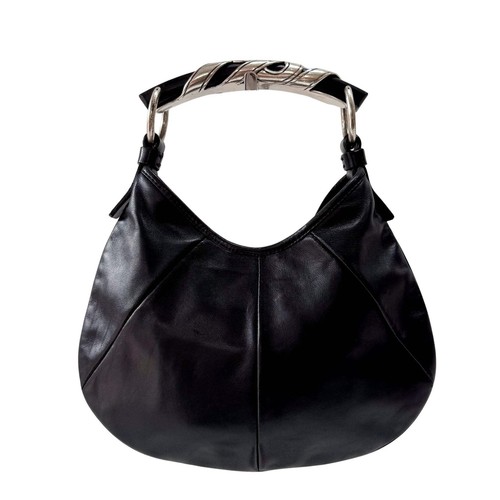 SAINT LAURENT YSL Mini Schultertasche Mombasa Schwarz Leder - Bild 2 von 15