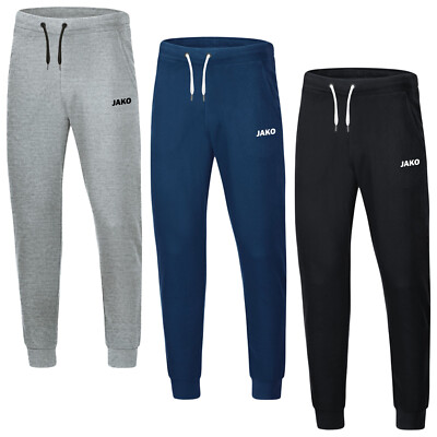 JAKO Jogginghose Base mit Bündchen Trainingshose Sweathose Pant lang 6565
