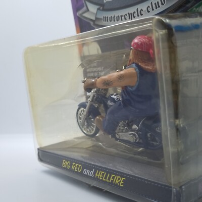 JADA TOYS HOMIE ROLLERZ MC MOTORCYCLE CLUB BIG RED and HELLFIRE