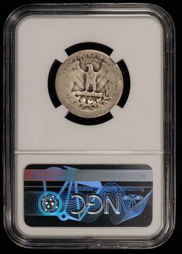 1936 25c Silver Washington Quarter - DDO FS-101 - NGC Fair 2 - SKU-X3690 - Picture 3 of 6