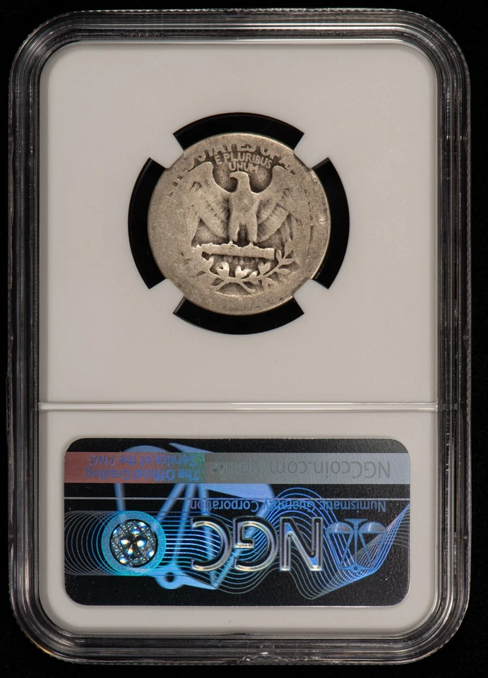 1936 25c Silver Washington Quarter - DDO FS-101 - NGC Fair 2 - SKU-X3690 - Image 3 of 4