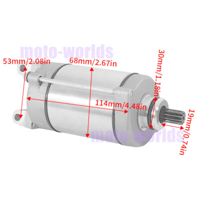 For Honda 31200-MEG-003 VT750 Shadow Aero 2004-2007 Starter Motor