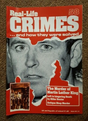 Real-Life Crimes UK #58 1995 Murder Martin Luther King Assassination True Crime