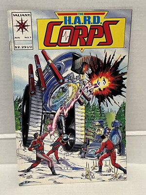 THE HARD CORPS #7 VALIANT COMICS 1993 BAGGED AND BOARDED