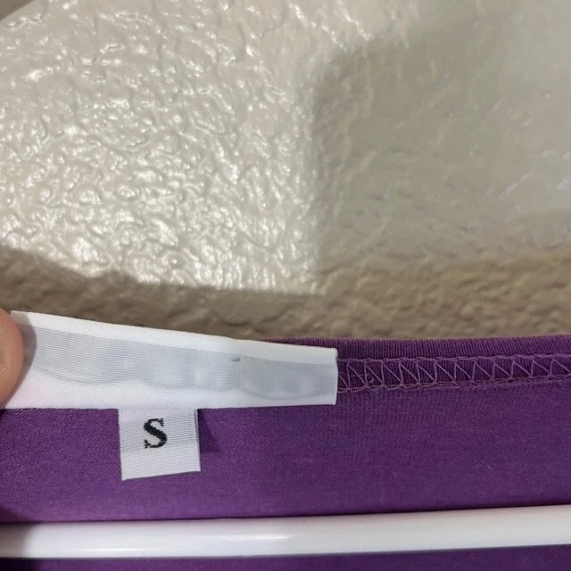 Camisa Bryn Walker Mujer Pequeña Laggenlook Manga Larga Top Bambú Elástico Foto 4 de 4