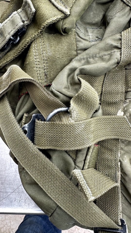 USGI LC2 OD ALICE MEDIUM RUCK SACK GOOD CONDITION. SHOULDER STRAPS ON ...