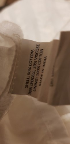 Ladies White Long Summer Dress Sz10 Miss Shop Clearance - Picture 11 of 11