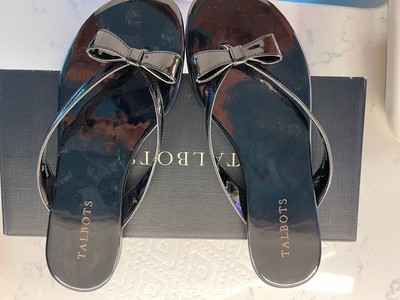 talbots flip flops