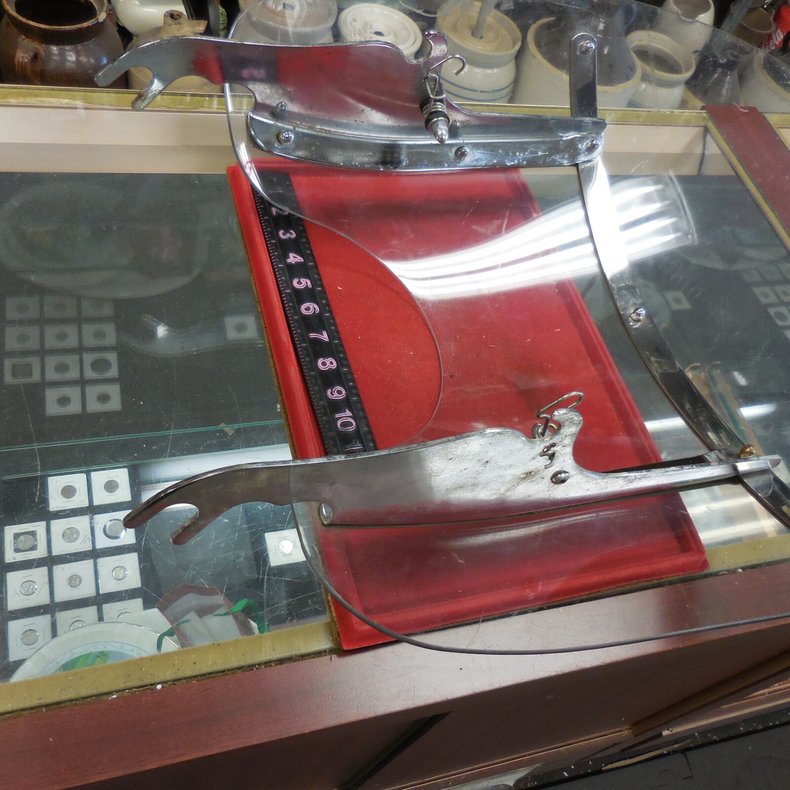 Harley Davidson Windshield AS 6 M125C LEXAN MFR 112 LEXAN SHEET DOT 94