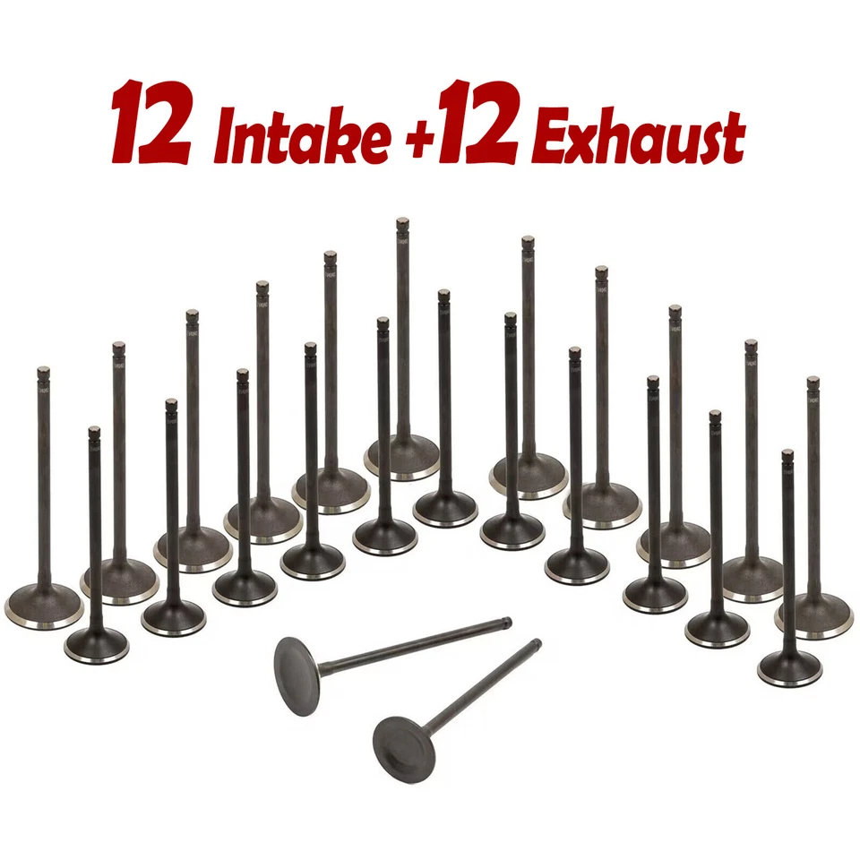 US Exhaust and Intake Valves For 01-15 Acura Honda 3.2L-3.7L V6 VTEC SOHC 24v Foto 2 de 4