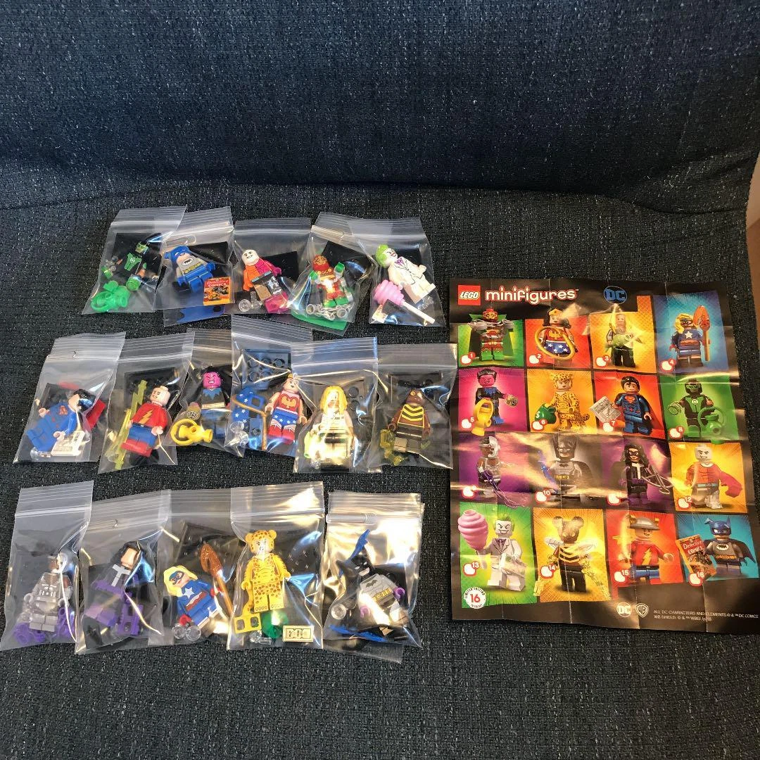 Lego dc minifigures box cheap