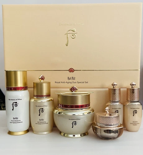 The History of Whoo Bichup Royal Anti - Aging Duo Special Set 6 Items- US Seller