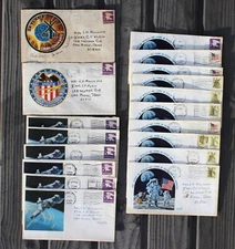 1981 SPACE SHIP APOLLO SKYLAB USPS COVER INSERT CANCELLED ENVELOPES