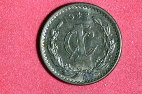 ESTATE FIND 1943 - Mexico 1 Centavo Coin!! #N06196