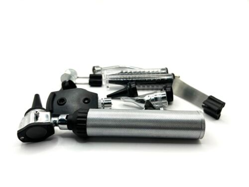 Otoskop Ophthalmoskop Set Ohrenleuchte Diagnose Ohrtrichter Otologie HNO - Bild 5 von 6