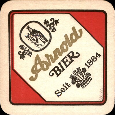Beer Mat - Arnold Beer - Since 1864