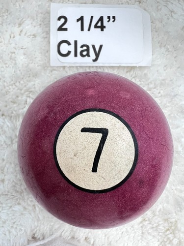 #7 Pool Ball. Antique, Vintage And Current Style Balls. Many To Choose From. - Picture 83 of 296