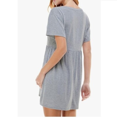 sachin and babi light blue dress ARIANA FAUX SUEDE SHIFT DRESS main image 1