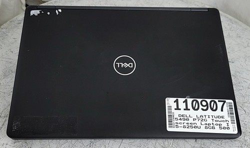 DELL LATITUDE 5490 P72G Touchscreen Laptop I5-8250U 1.6GHz 8GB 500GB SEE NOTES - Picture 5 of 10