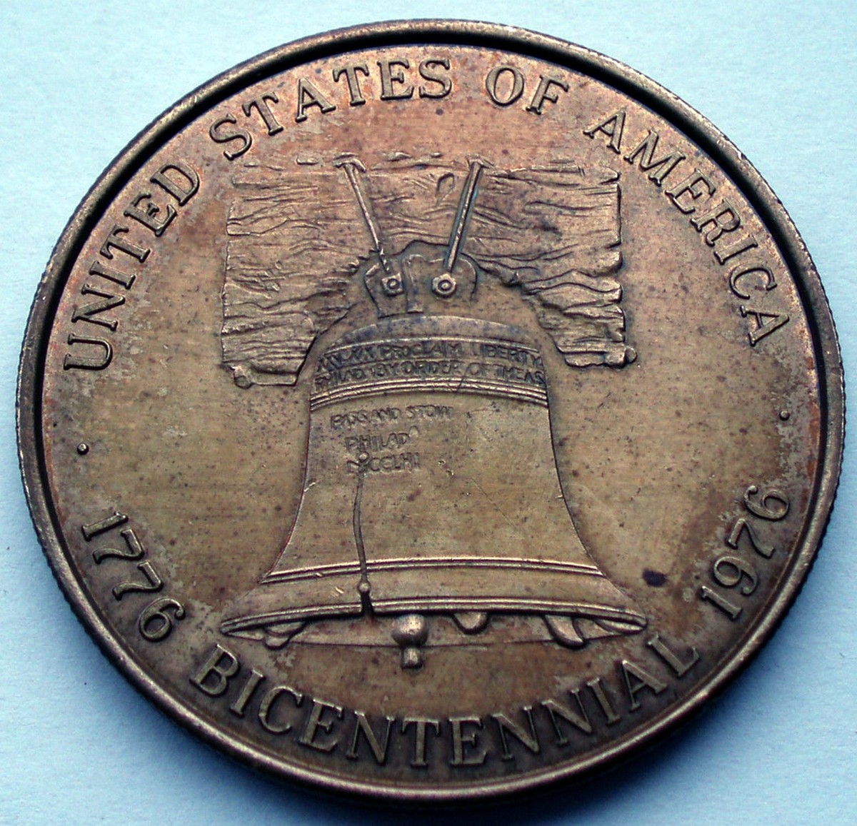 US, 1776-1976 BICENTENNIAL, LIBERTY BELL, Musical La Grange