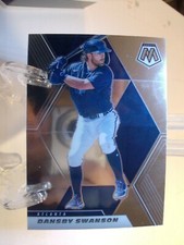 2021 Panini Mosaic Baseball Card  #23 Dansby Swanson (1654)