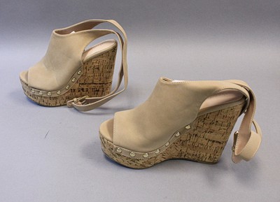 sarahh studded platform wedge