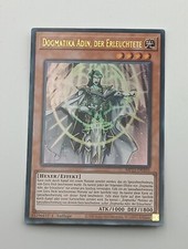 Yu-Gi-Oh! Einzelkarte Dogmatika Adin, der Erleuchtete bespielt