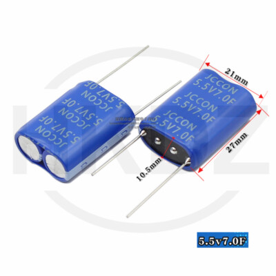 CanoWord α5 SUPER F 10PCS 5.5V 5.0F H TYPE Supercapacitor Farad Capacitor 5.5V