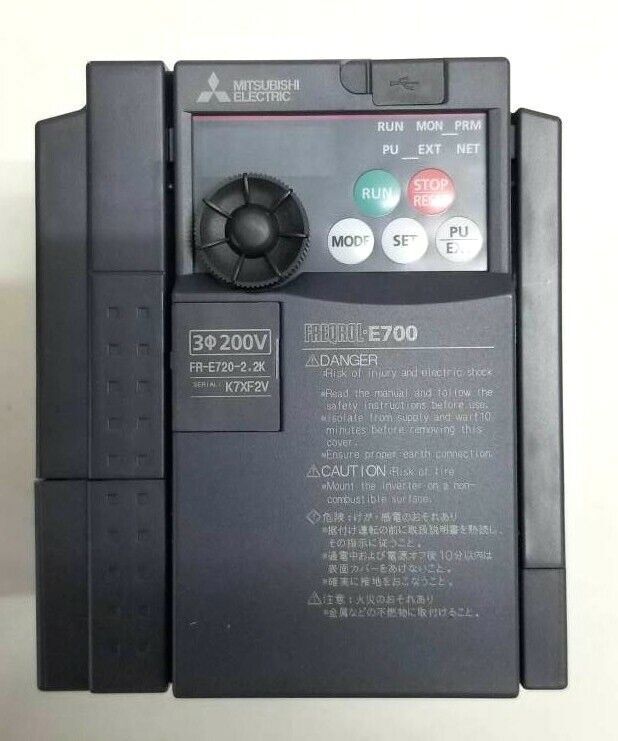 FR-E720-2.2K Mitsubishi PLCFR-E720-2.2K One Year Warrenty FR-E720-2.2K Mitsubishi PLCFR-E720-2.2K One Year Warrenty