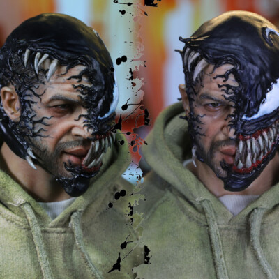 Toys Era Venom Eddie Brock The Parasitic 12in Action Figure