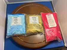 3 Pair New Silkies Control Top Pantyhose sz L Nude Natural & Beige Honey