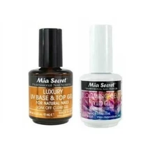 MIA SECRET BLOOMING GEL UV-LED, LUXURY UV BASE & TOP GEL