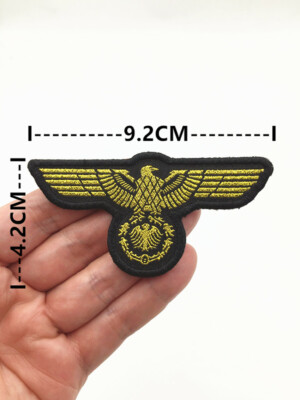 German Navy Eagle Woven Patch Sew On