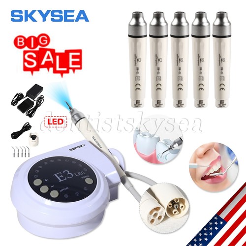 LED Dental Ultrasonic Scaler fit Woodpecker EMS W/ 1-10* LED Handpiece HW-5L - Picture 2 of 18