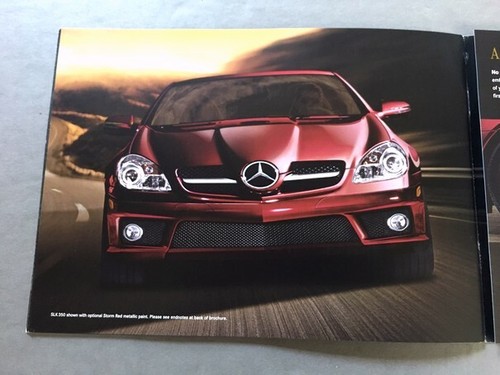 2011 Mercedes Benz SLK300 SLK350 18-page Original Sales Brochure Catalog - Picture 4 of 6