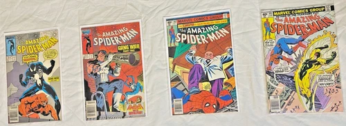 Amazing Spider-Man #193 197 285 287 288 290 292 295 Comic Lot - (F/VF) BlackSuit