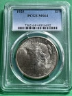 1925 Peace Dollar PCGS MS64