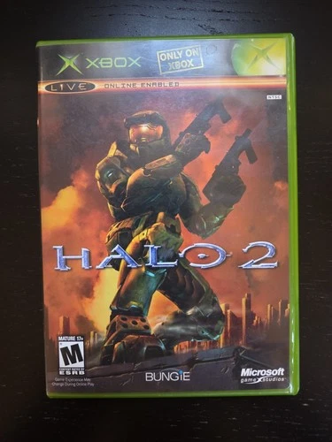 Halo 2 (Original Xbox, 2004) CIB W/Manual Complete Microsoft Game Tested