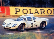 LANCER 1/24 Clear Lexan Slot Car Body 144 Chaparral 2D Coupe Sports Prototype