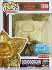 Funko Pop! Stranger Things Gold Demogorgon Metallic #1789 LE9500 In Hand