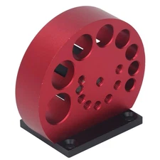 8 Holes Adjustable Dowel Making Jig Kit 8 To 20mm Dowel Maker Round Aluminum